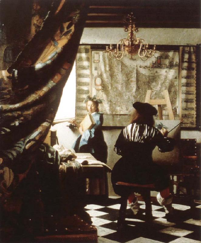 Jan Vermeer the artist s studio